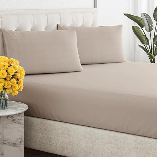 ChillNest Cooling King Sheets – Deep‑Pocket, Ultra‑Soft, All‑Season & Breathable for Hot Sleepers